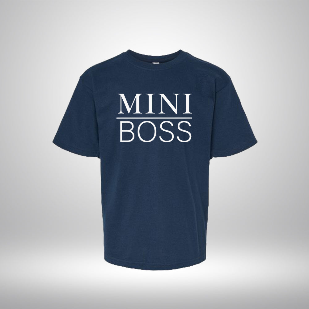 T-shirt - COMBO Le boss / Le vrai boss / Mini boss