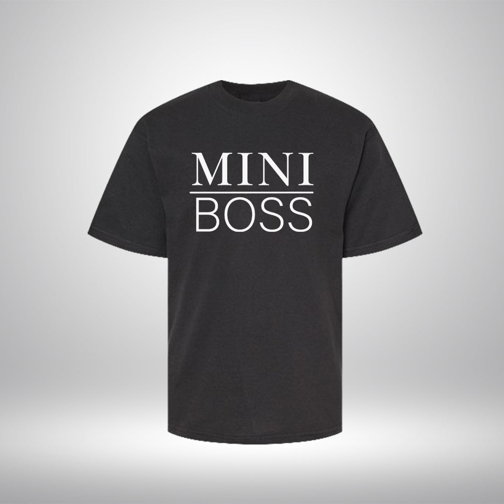 T-shirt - COMBO Le boss / Le vrai boss / Mini boss