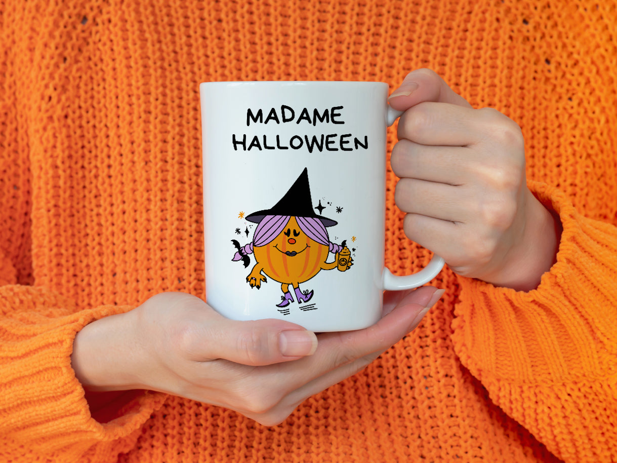 Tasse à café - Madame Halloween