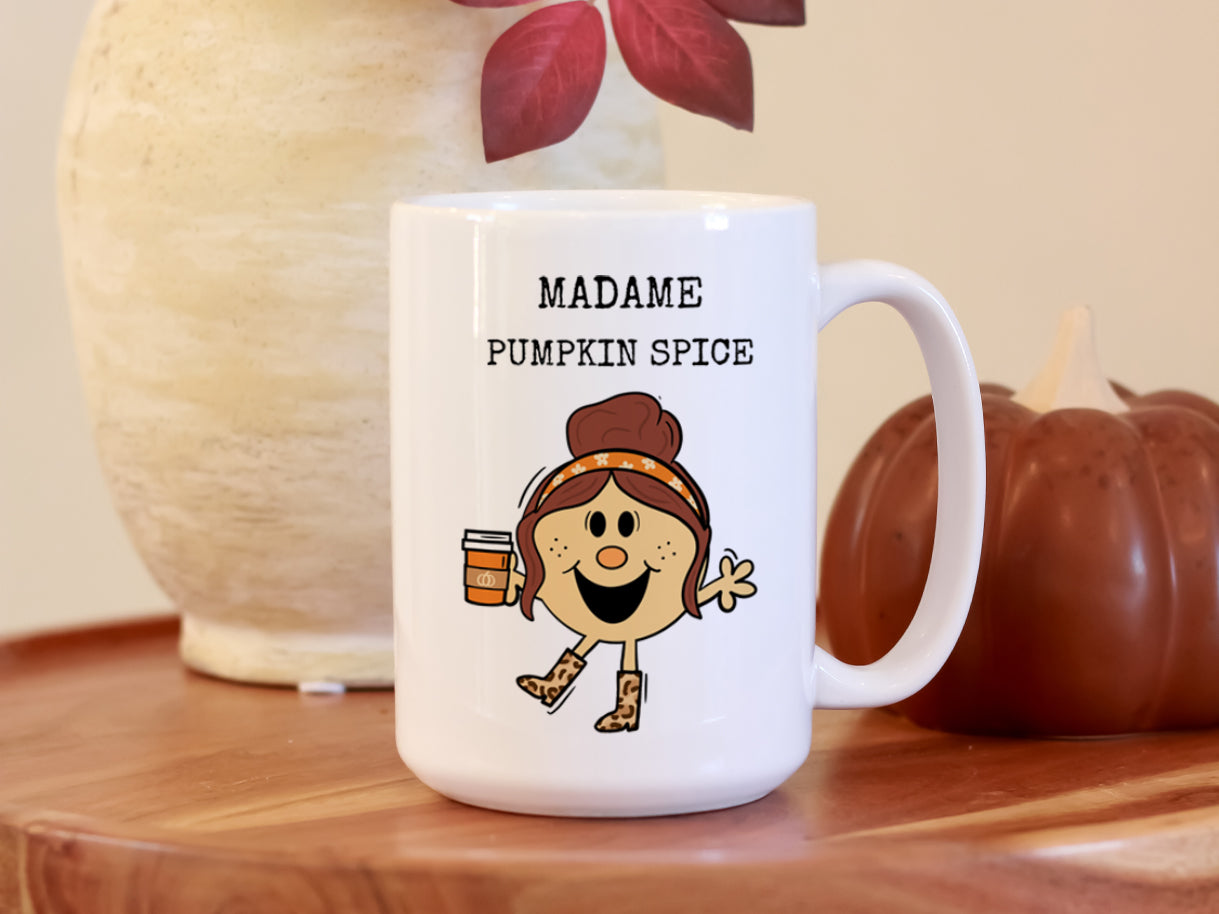 Tasse à café - Madame Pumpkin spice