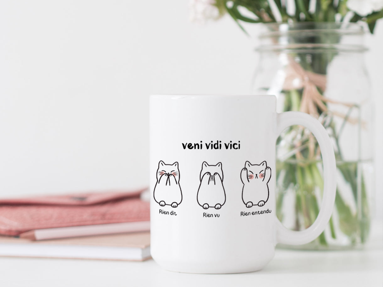 Tasse à café - Veni vidi vici