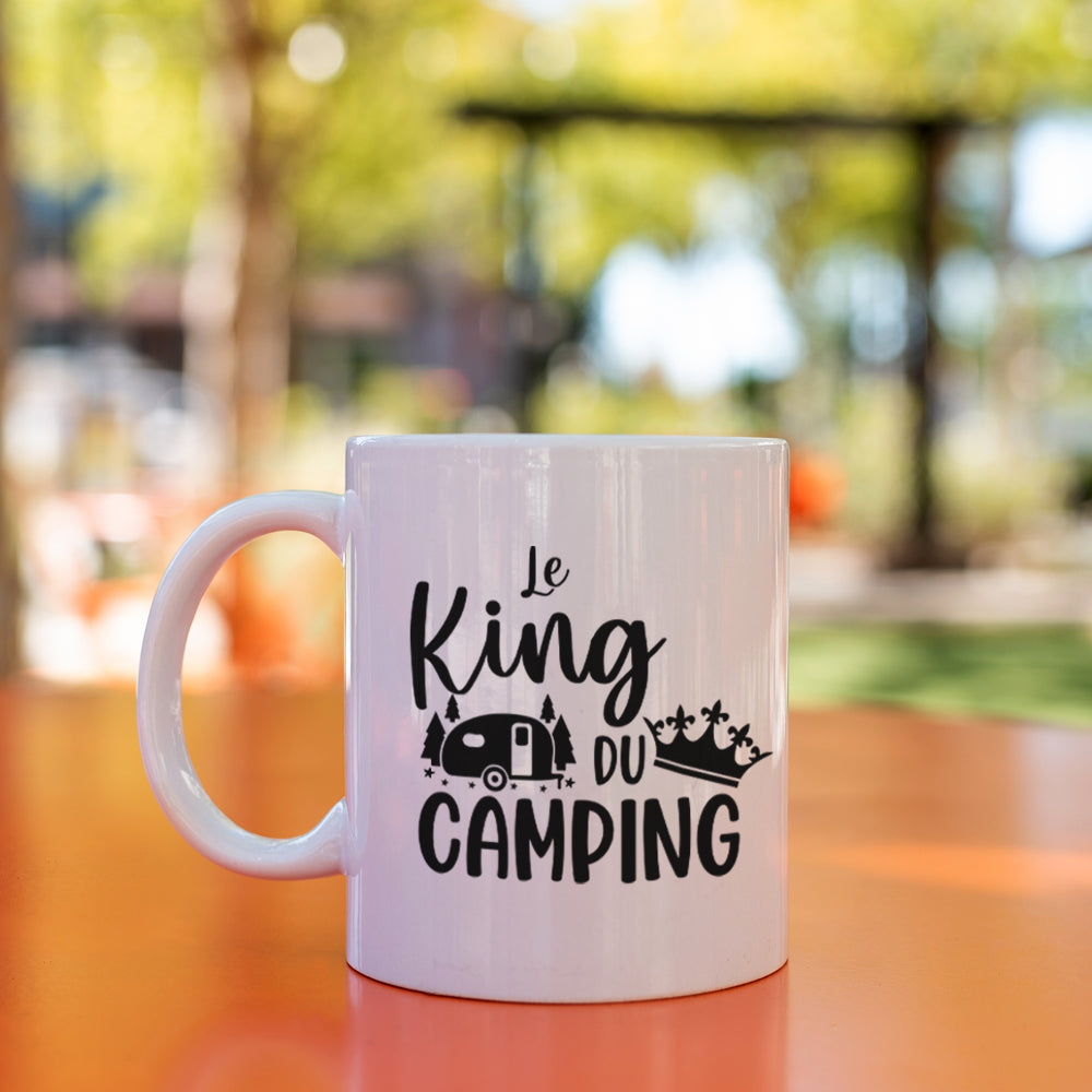 Tasse à café - COMBO La Queen du camping / Le King du camping