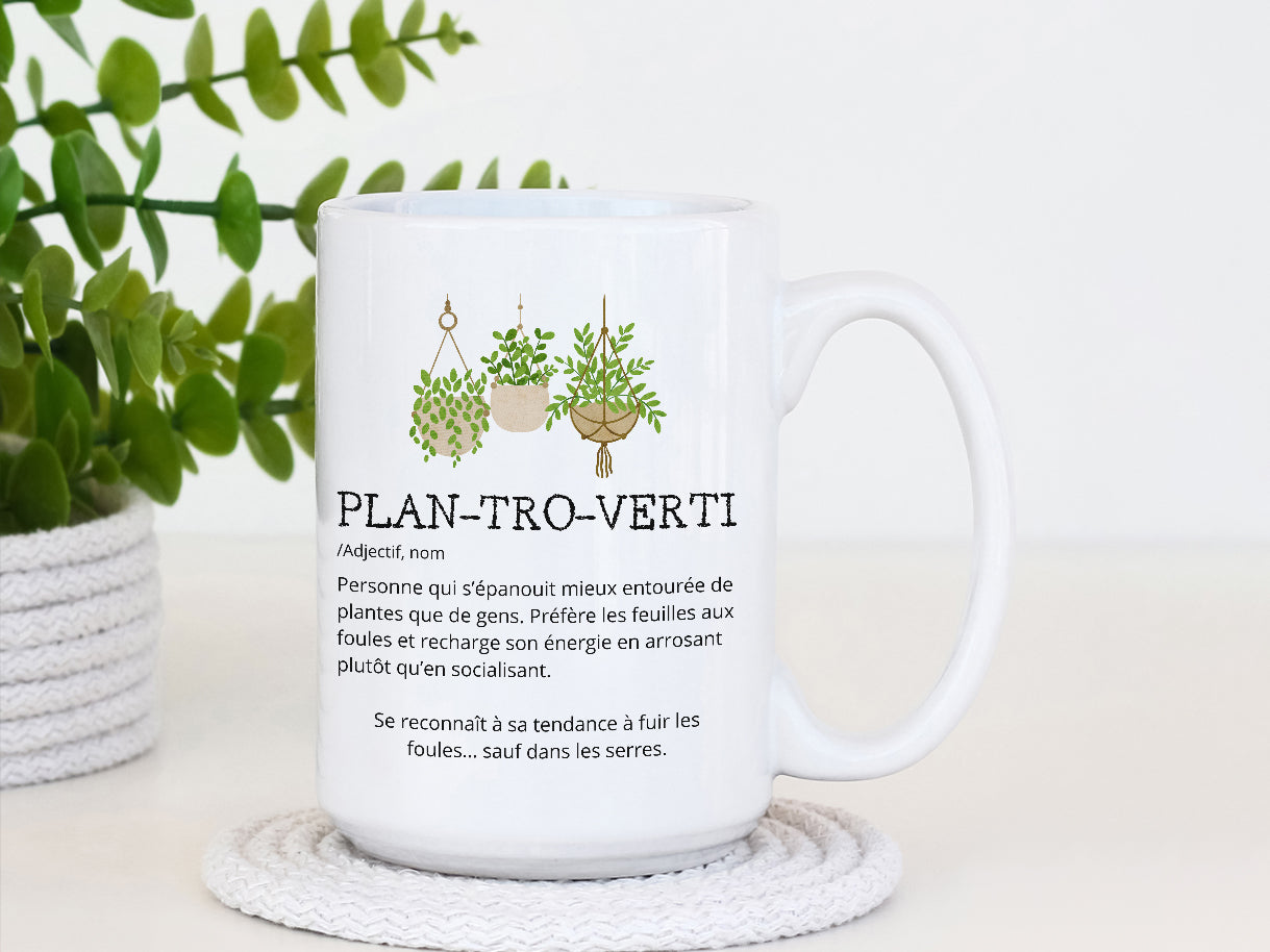 Tasse à café - Plan-tro-verti