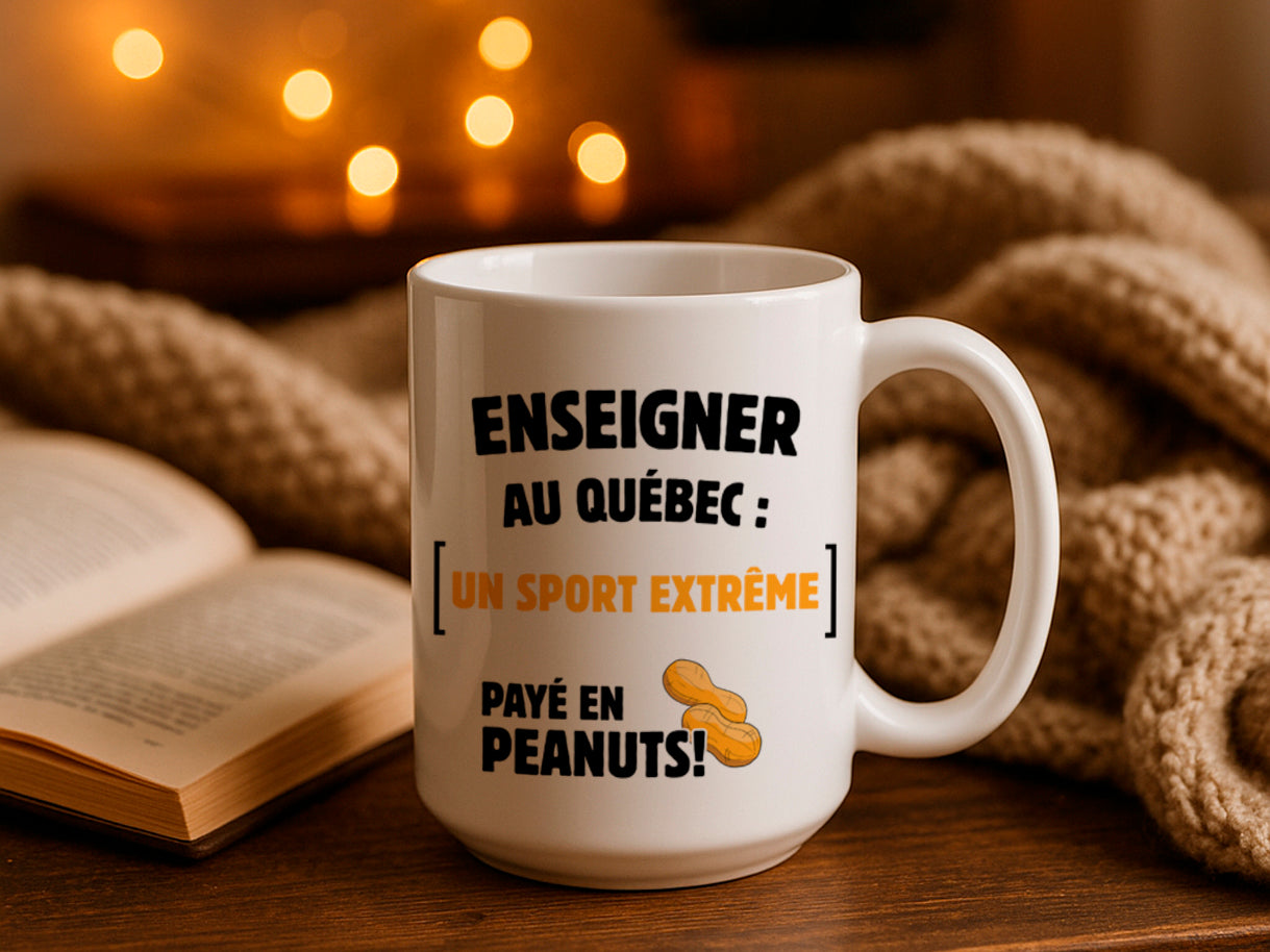 Tasse à café - Enseigner au Québec