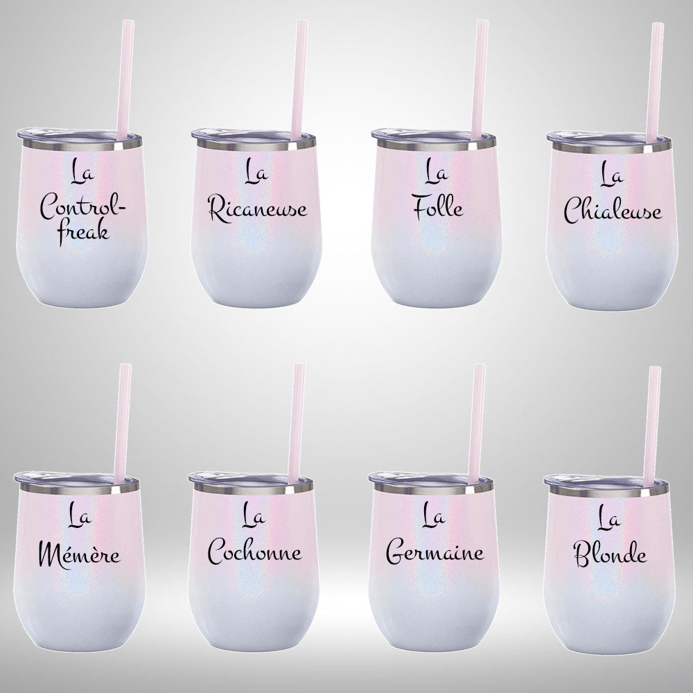 Thermos - Soirée de filles - Ensemble de 8 ou à l'unité