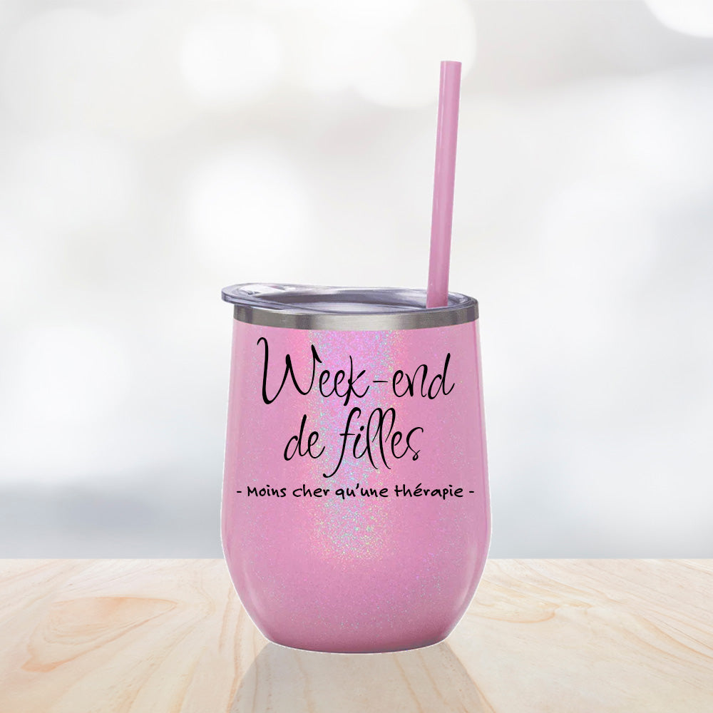 Verre thermos - Week-end de filles