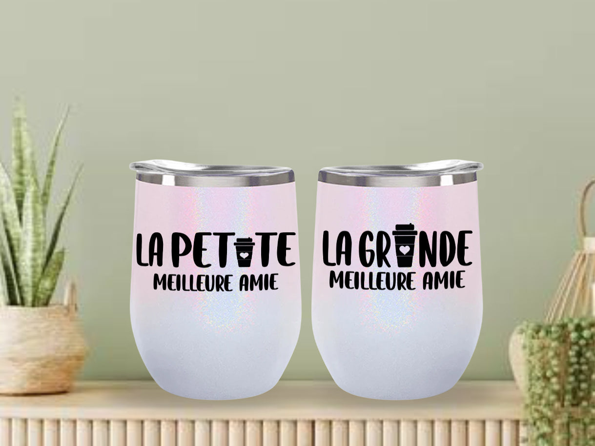 Verre thermos - COMBO La petite meilleure amie / La grande meilleure amie