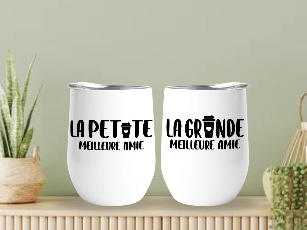 Verre thermos - COMBO La petite meilleure amie / La grande meilleure amie