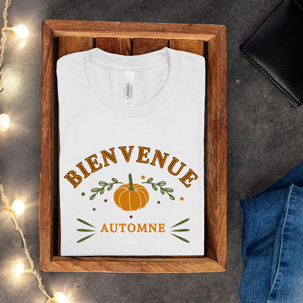 T-shirt - Bienvenue automne