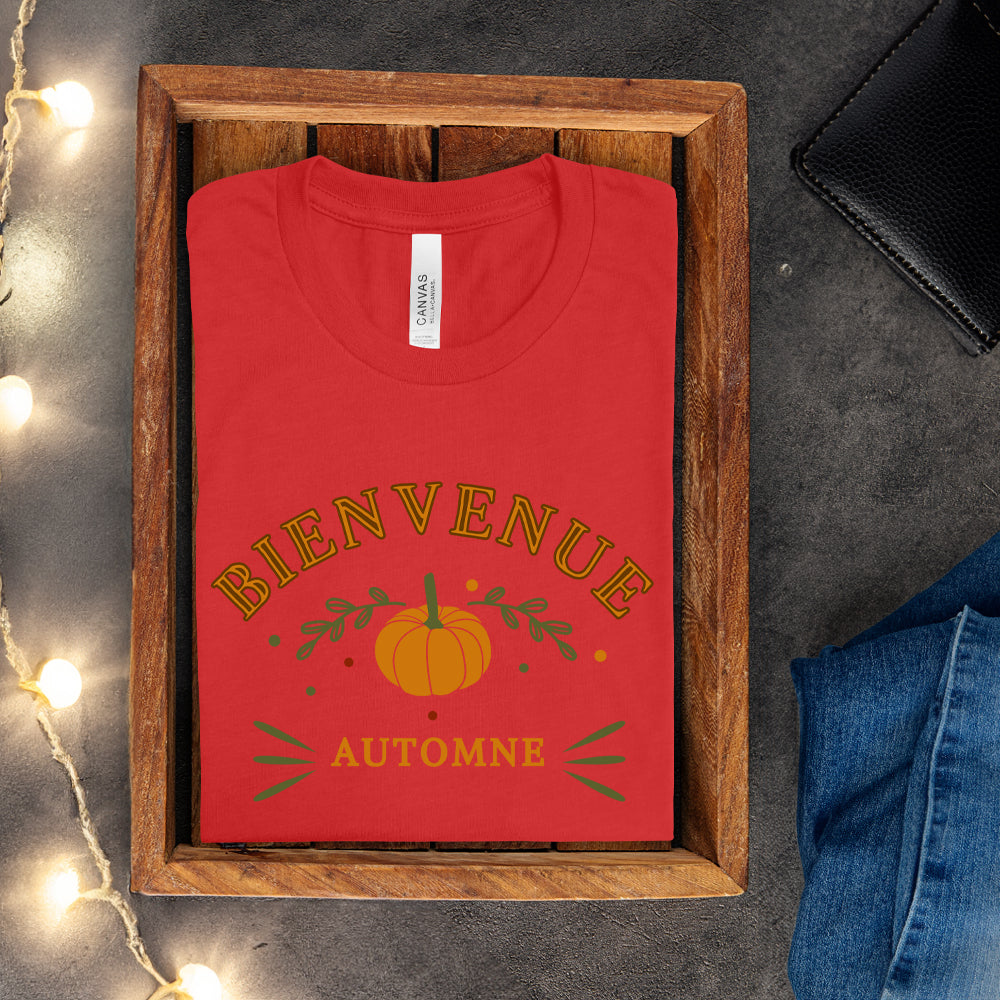 T-shirt - Bienvenue automne