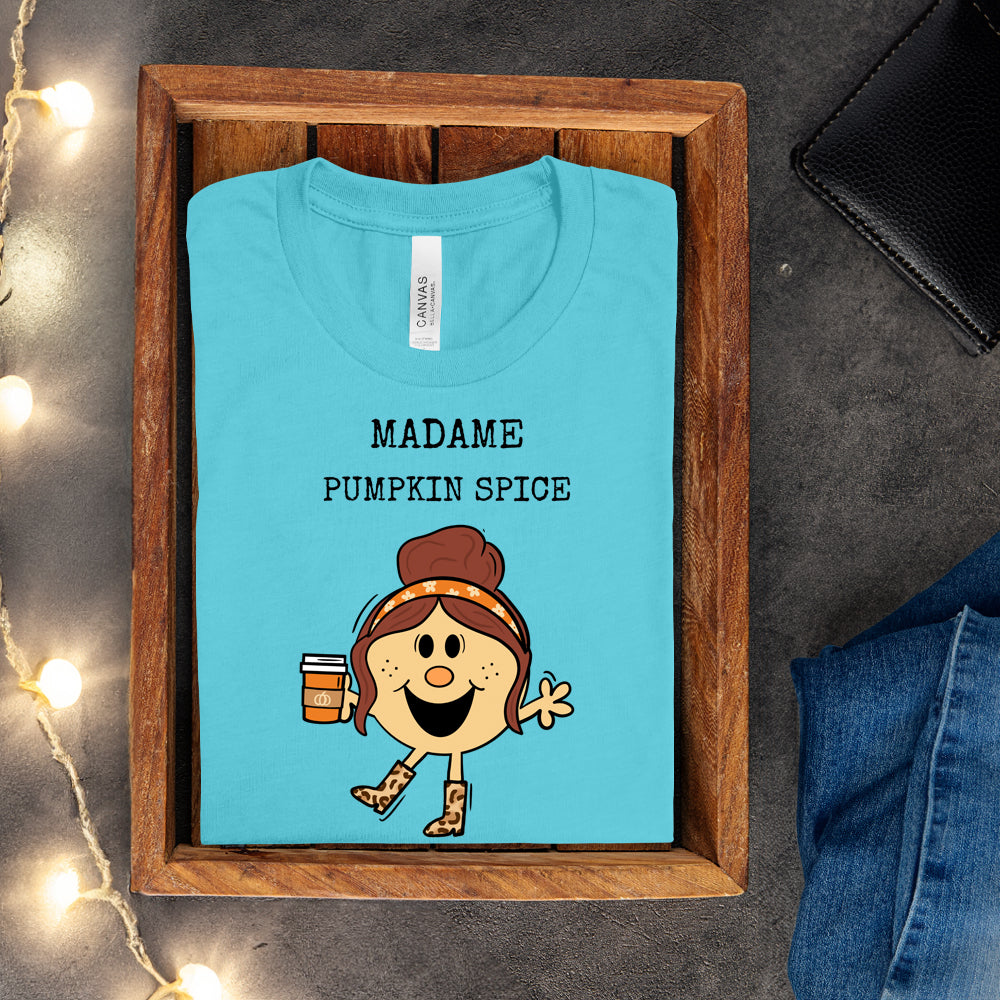 T-shirt - Madame Pumpkin spice