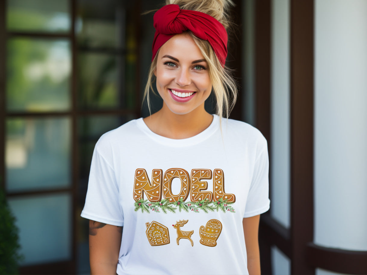 T-shirt - Noël en biscuits