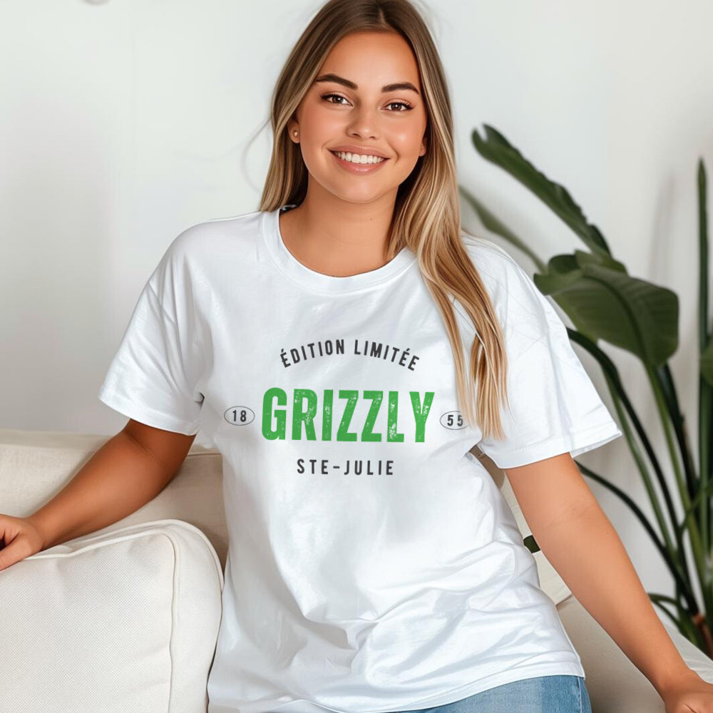 T-shirt adulte - Édition limitée Grizzly Ste-Julie