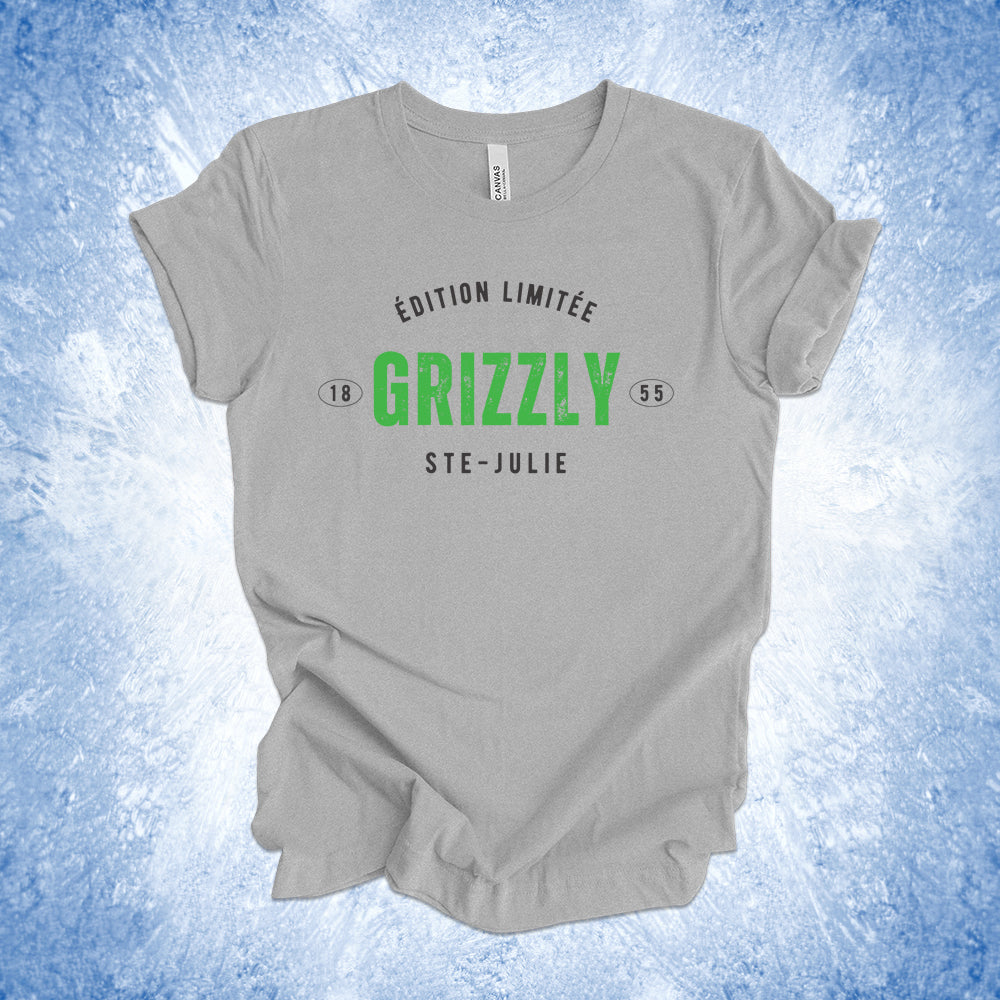 T-shirt adulte - Édition limitée Grizzly Ste-Julie