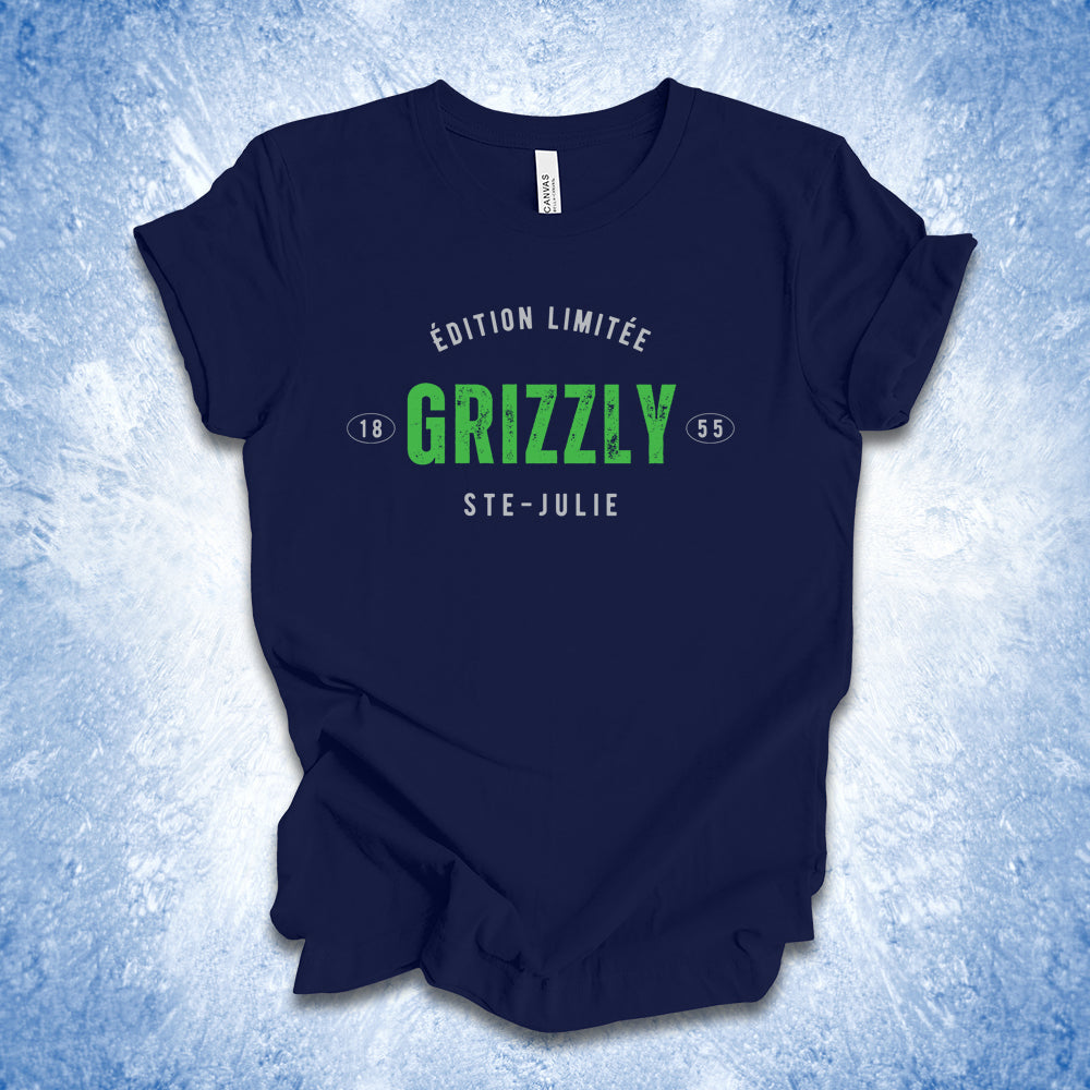 T-shirt adulte - Édition limitée Grizzly Ste-Julie