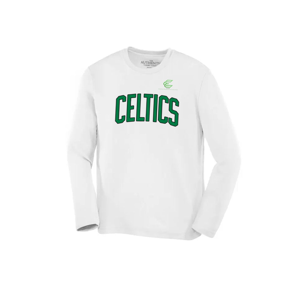 Chandail à manches longues 100% polyester - Celtics