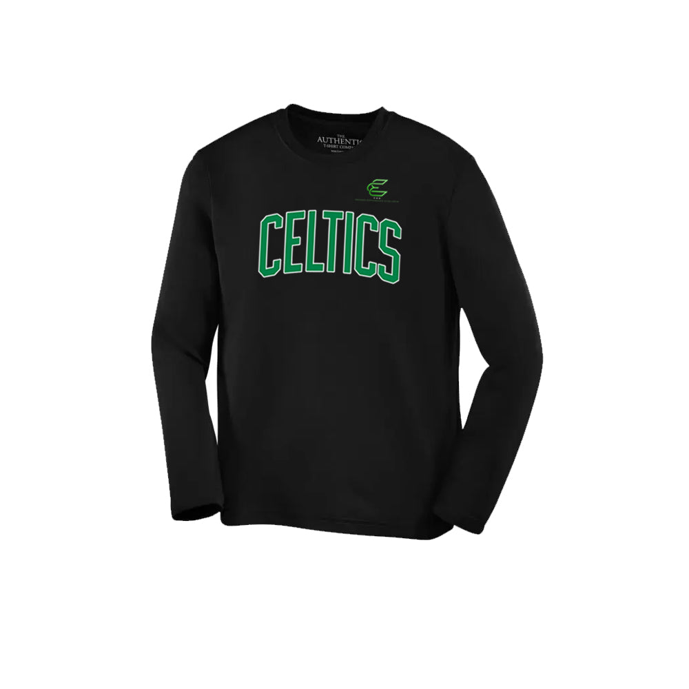 Chandail à manches longues 100% polyester - Celtics