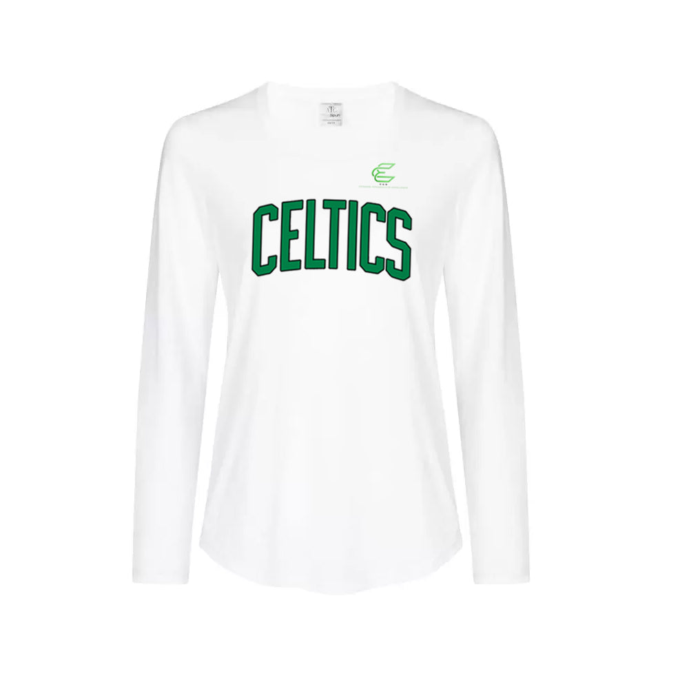 Chandail à manches longues 100% polyester - Celtics