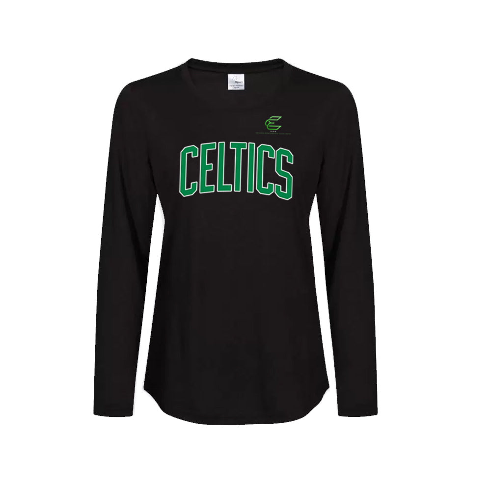 Chandail à manches longues 100% polyester - Celtics