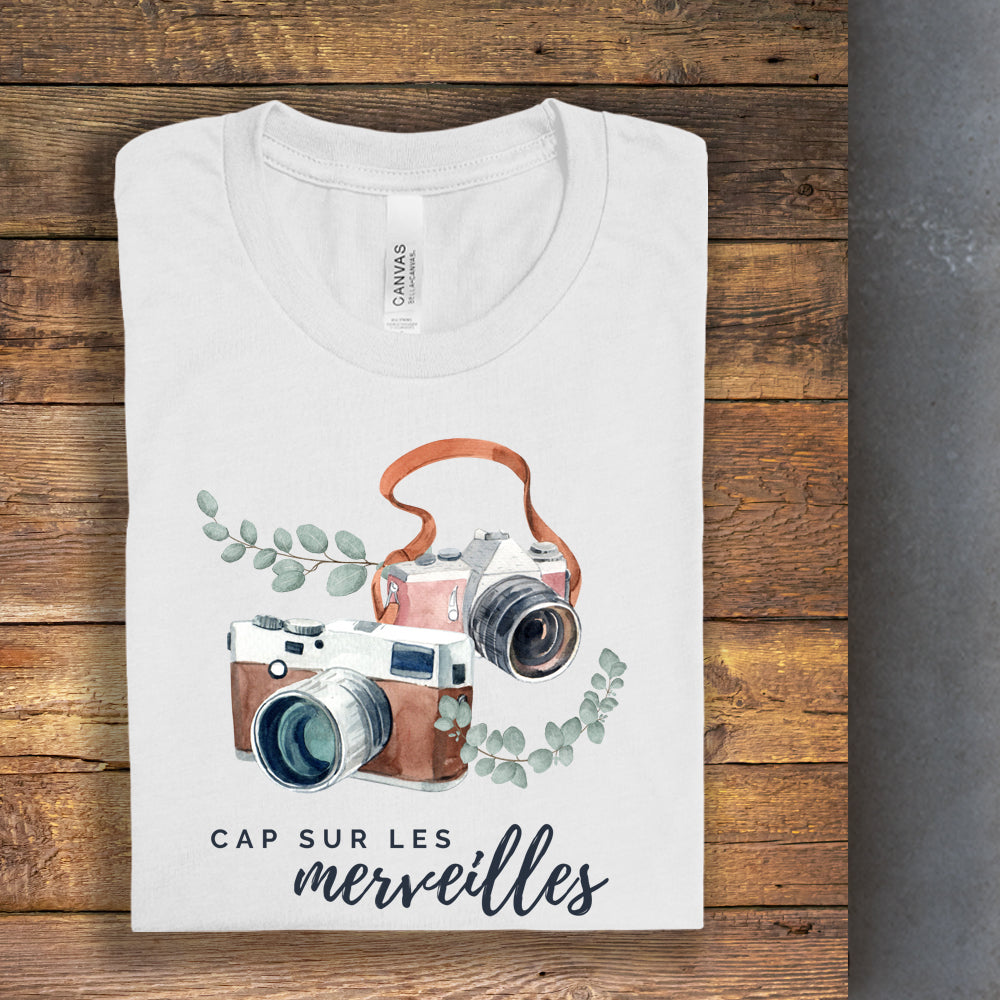 T-shirt - Cap sur les merveilles