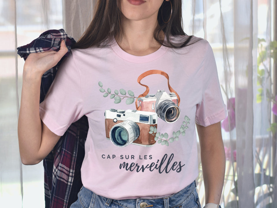 T-shirt - Cap sur les merveilles