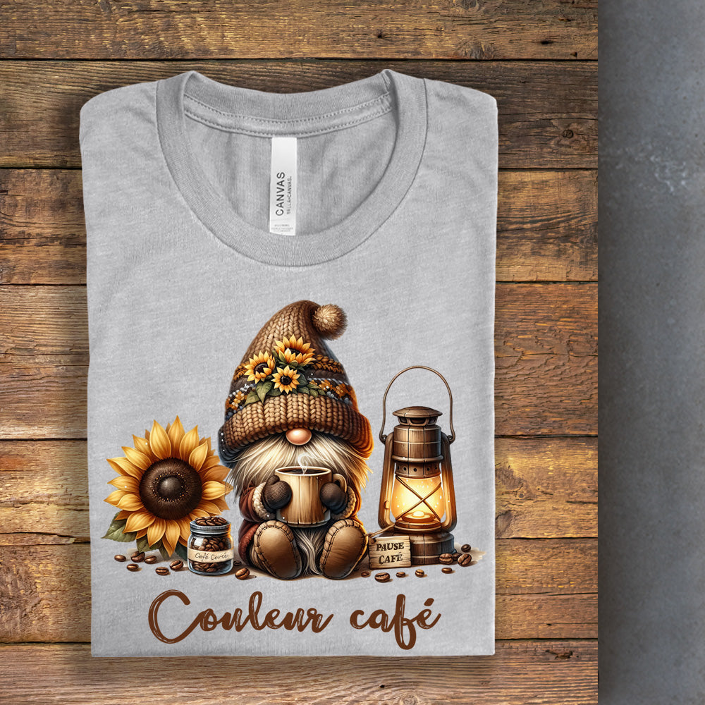 T-shirt - Couleur café