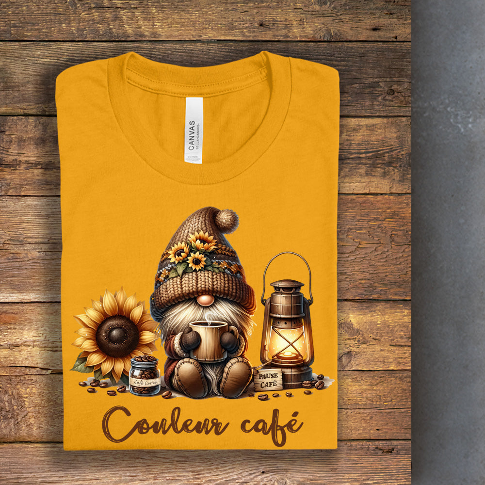 T-shirt - Couleur café