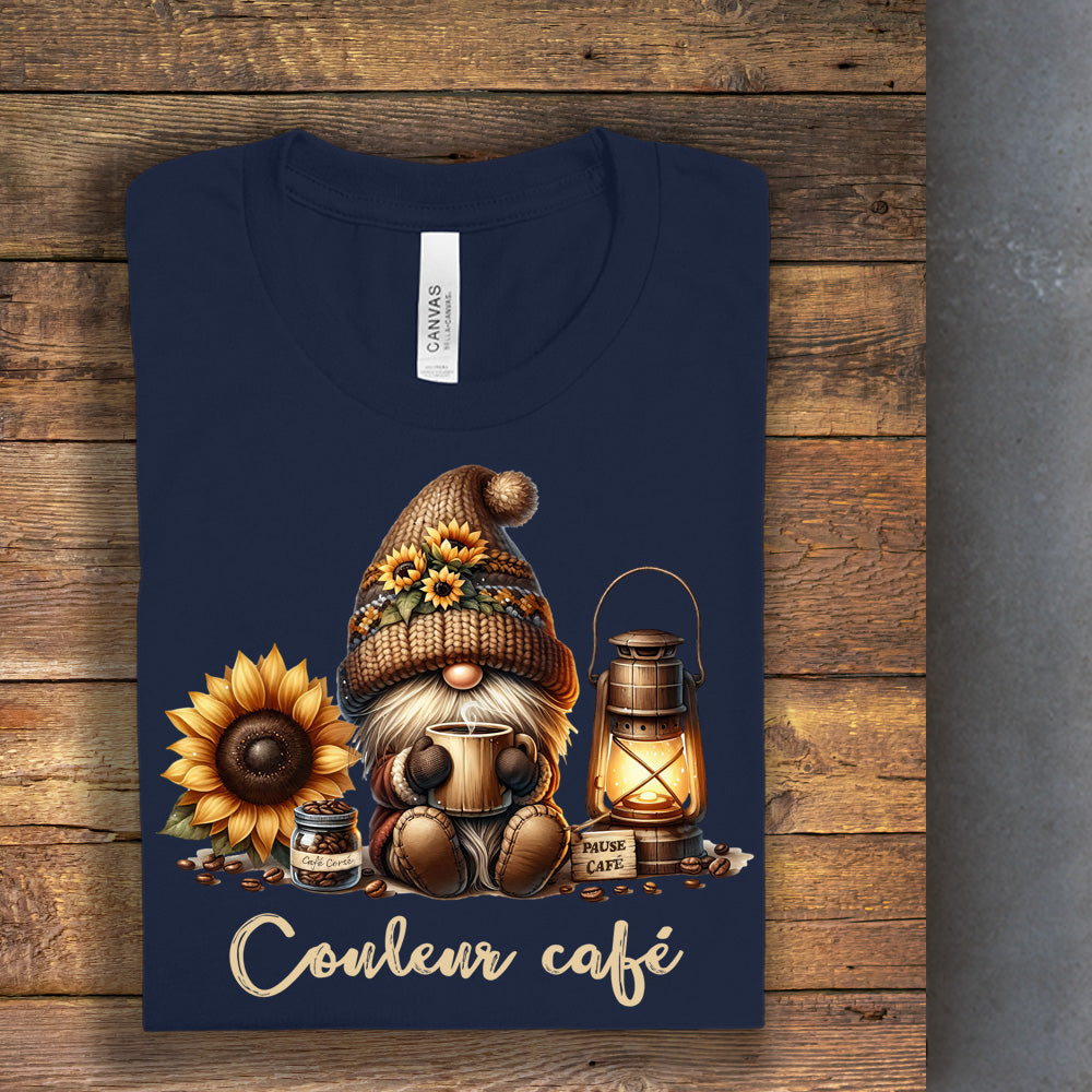 T-shirt - Couleur café