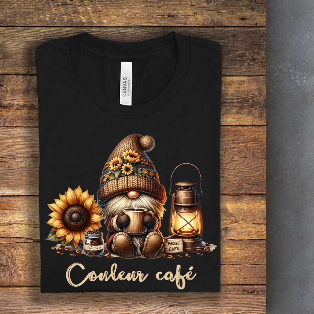 T-shirt - Couleur café