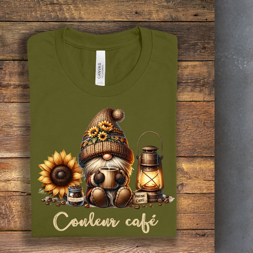 T-shirt - Couleur café