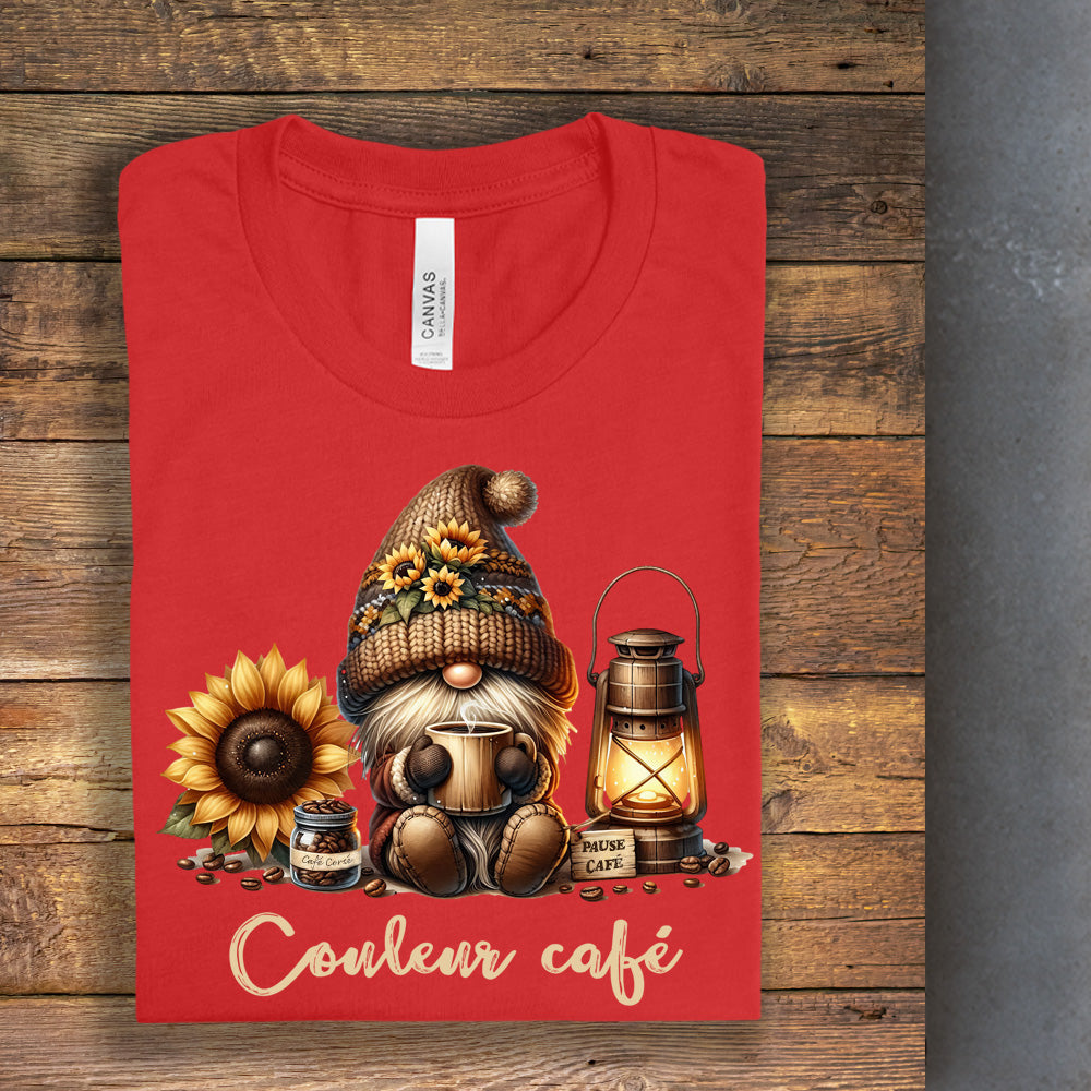 T-shirt - Couleur café