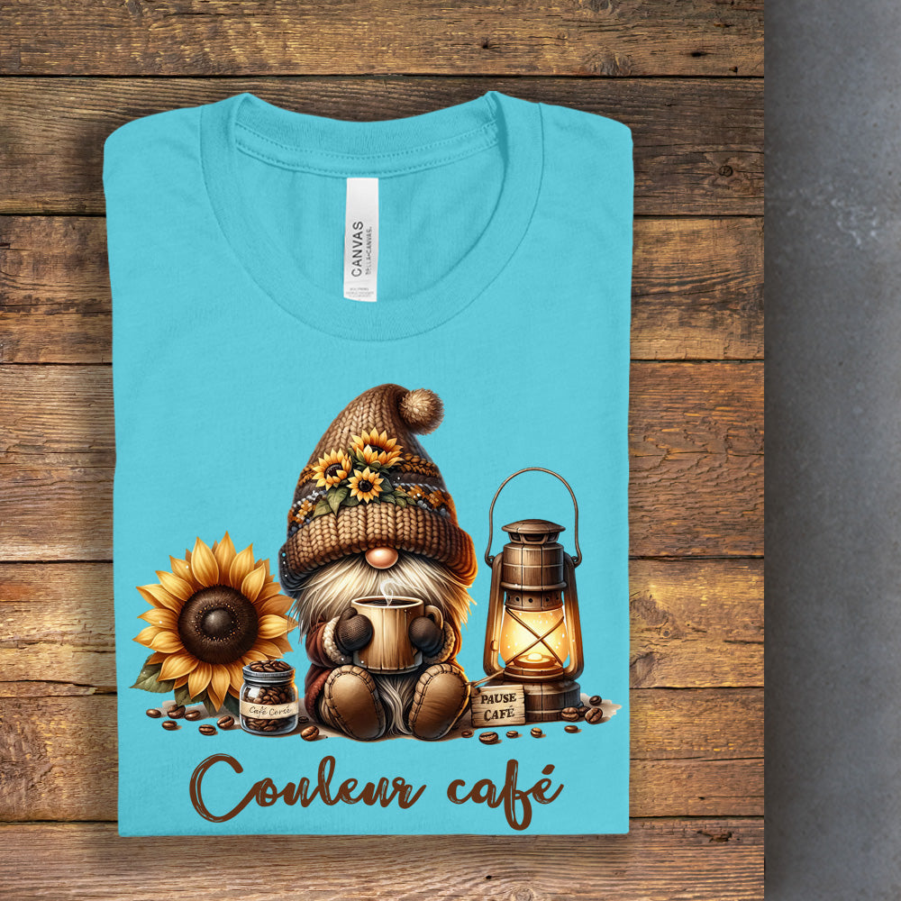 T-shirt - Couleur café