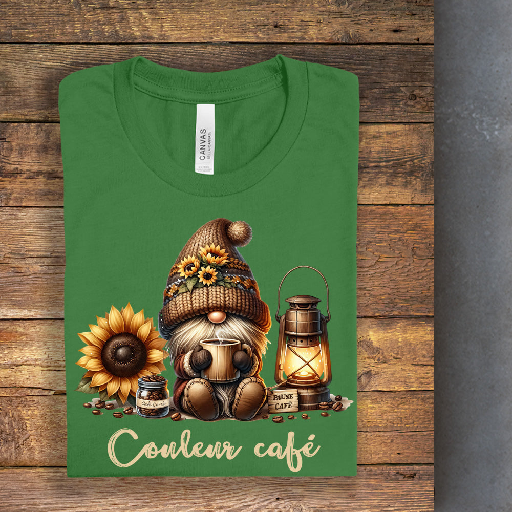 T-shirt - Couleur café