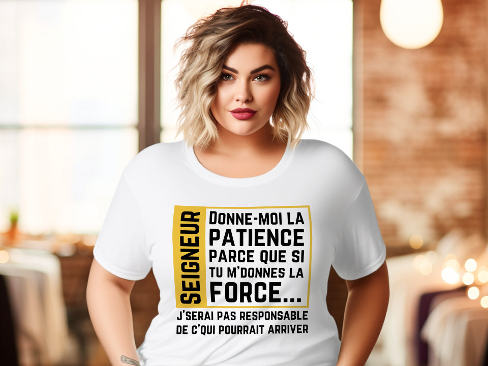 T-shirt - Donne-moi la patience