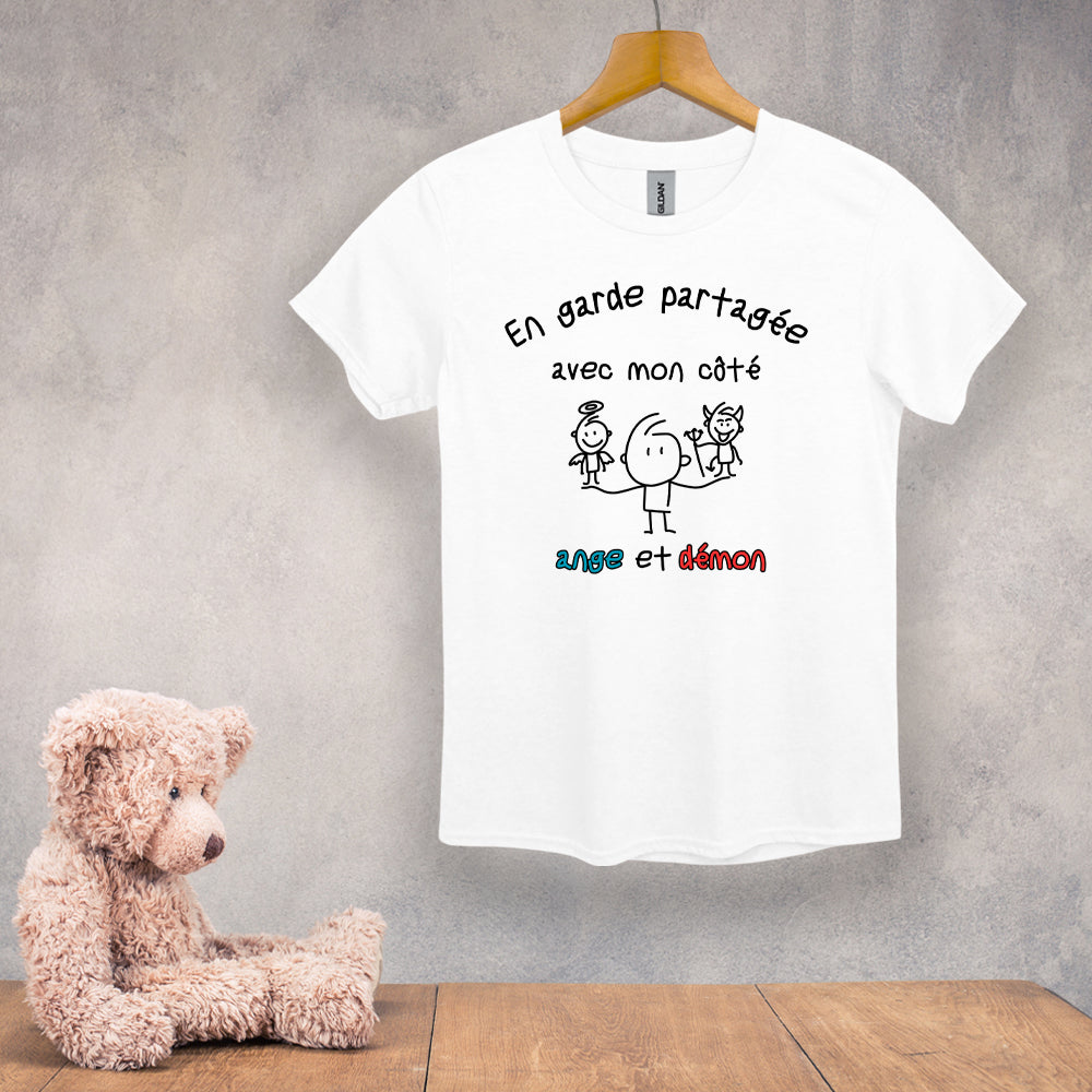 T-shirt enfant - En garde partagée avec mon côté ange et démon