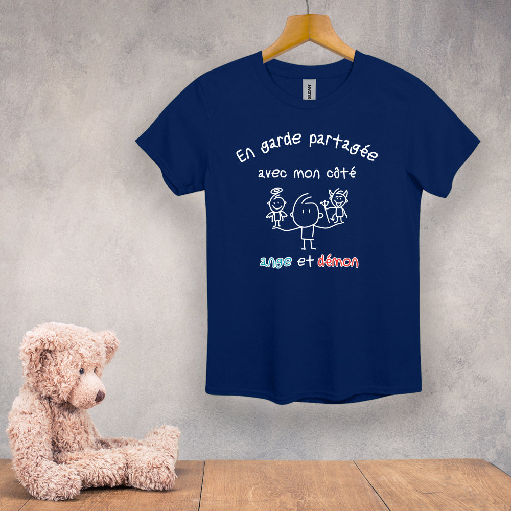 T-shirt enfant - En garde partagée avec mon côté ange et démon