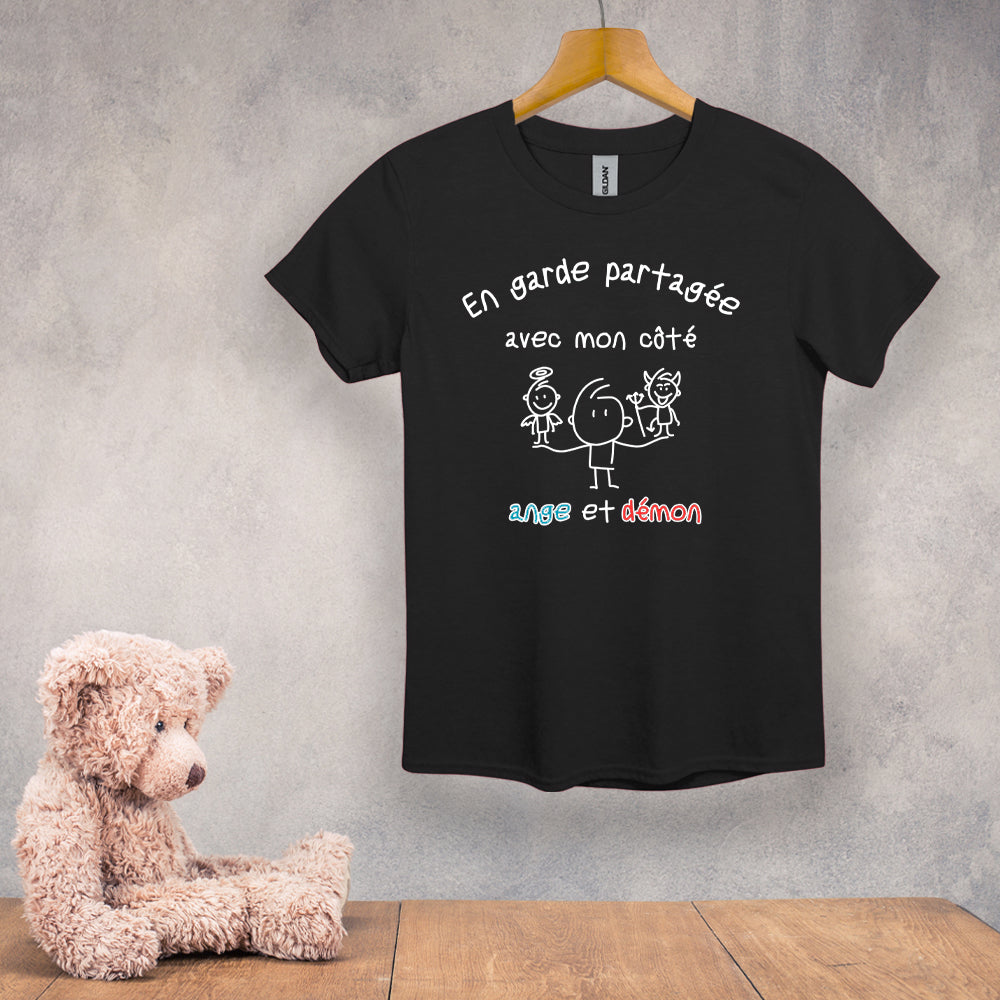 T-shirt enfant - En garde partagée avec mon côté ange et démon