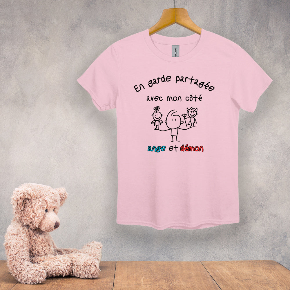 T-shirt enfant - En garde partagée avec mon côté ange et démon