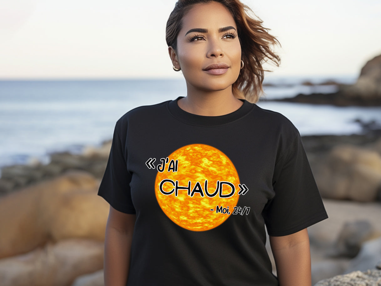 T-shirt - « J'ai chaud »