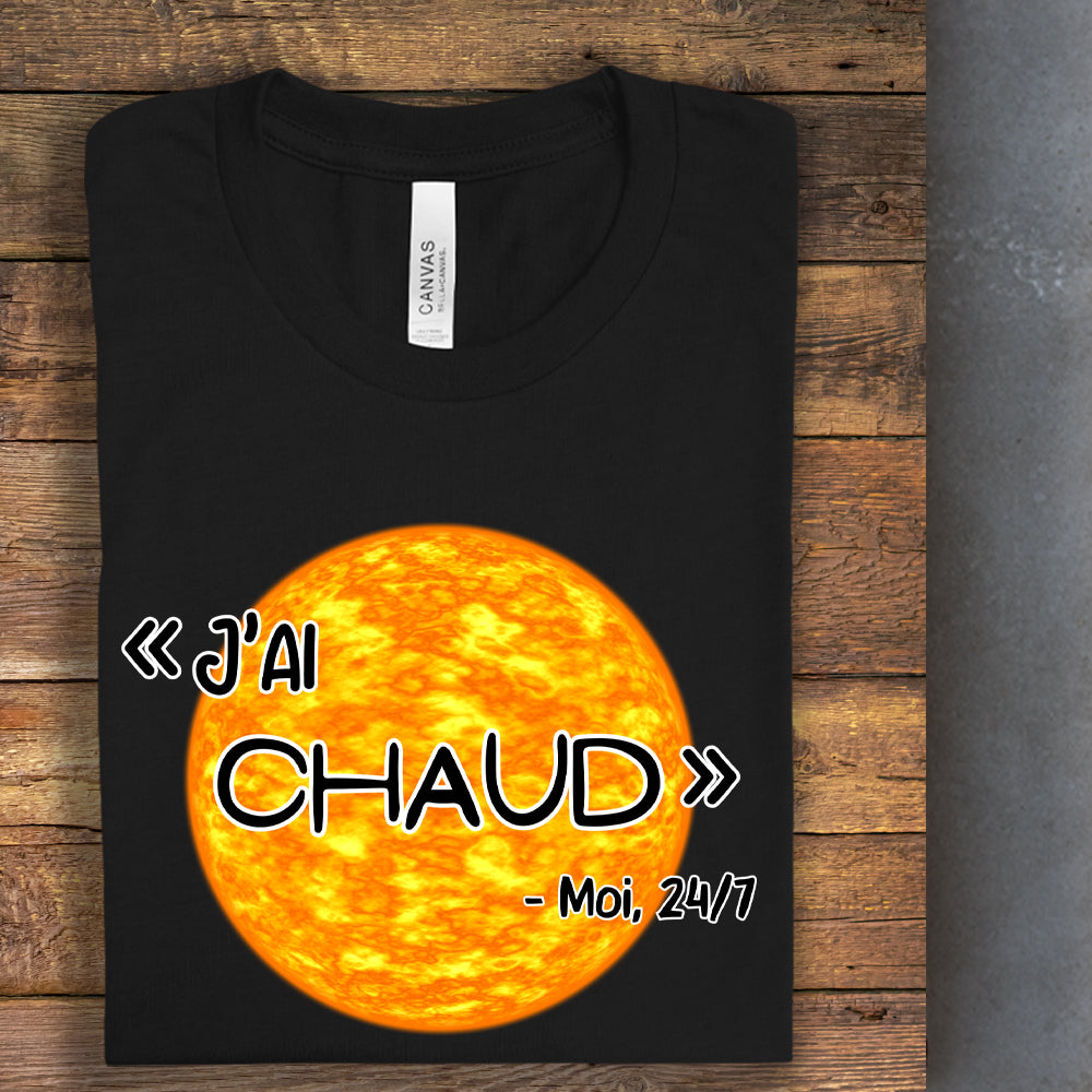 T-shirt - « J'ai chaud »