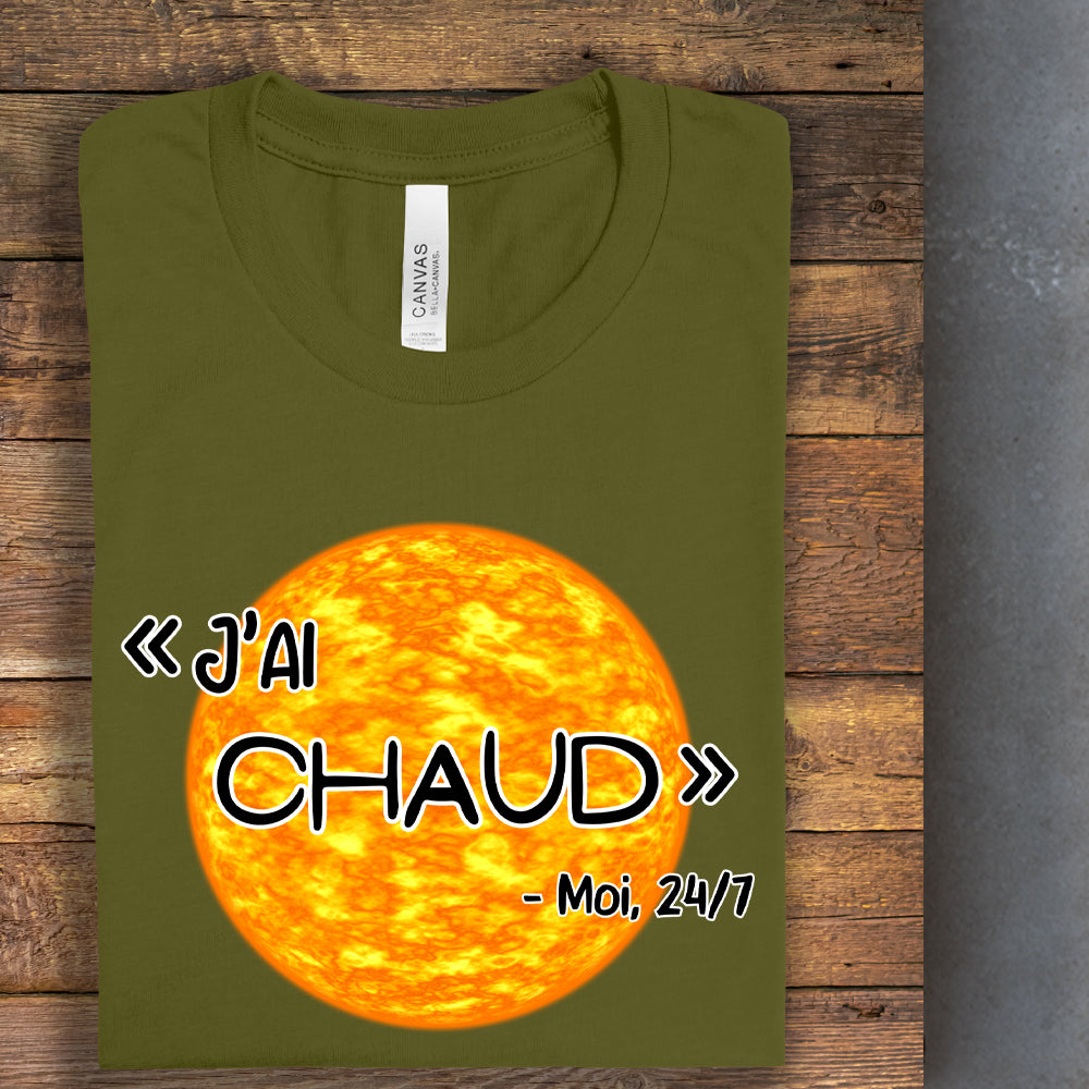 T-shirt - « J'ai chaud »