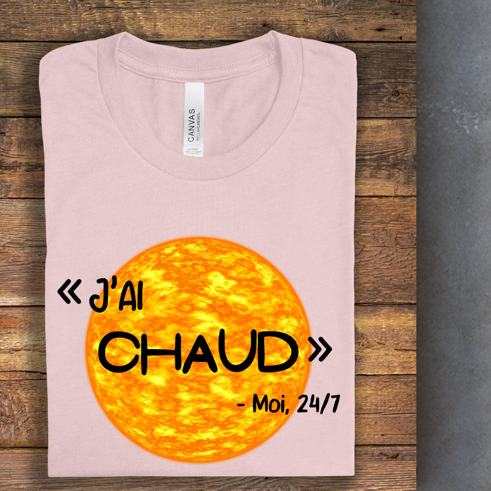 T-shirt - « J'ai chaud »