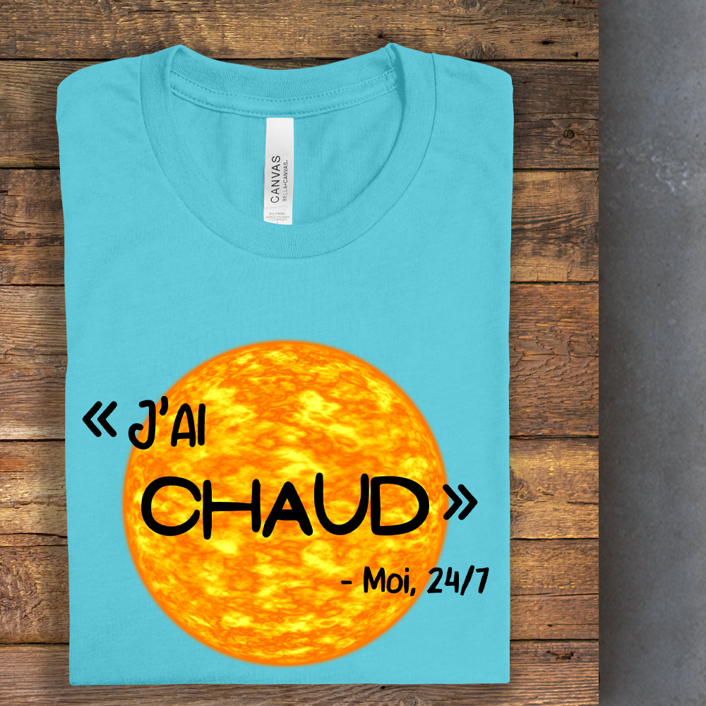 T-shirt - « J'ai chaud »