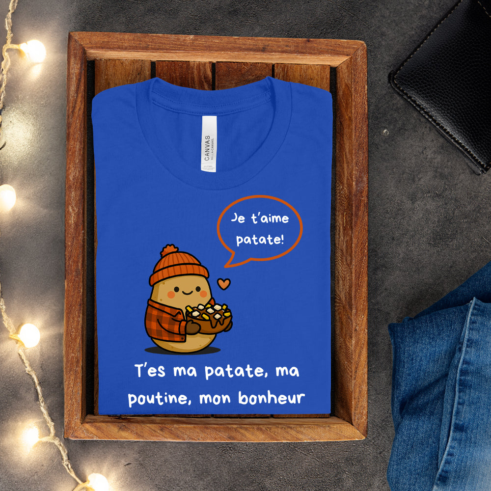 T-shirt - Je t'aime patate