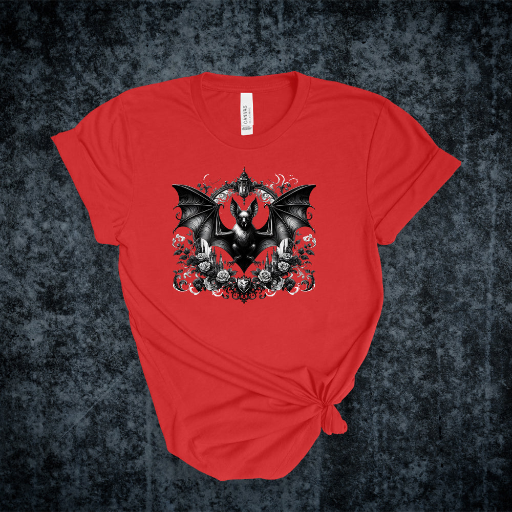 T-shirt - Collection gothique - La chauve-souris