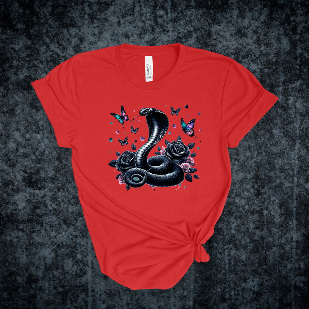 T-shirt - Collection gothique - Le cobra