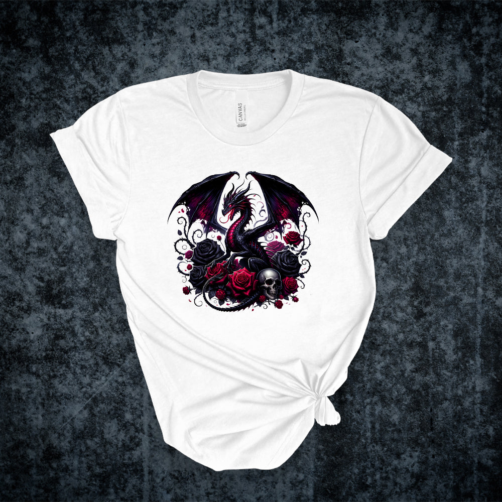 T-shirt - Collection gothique - Le dragon