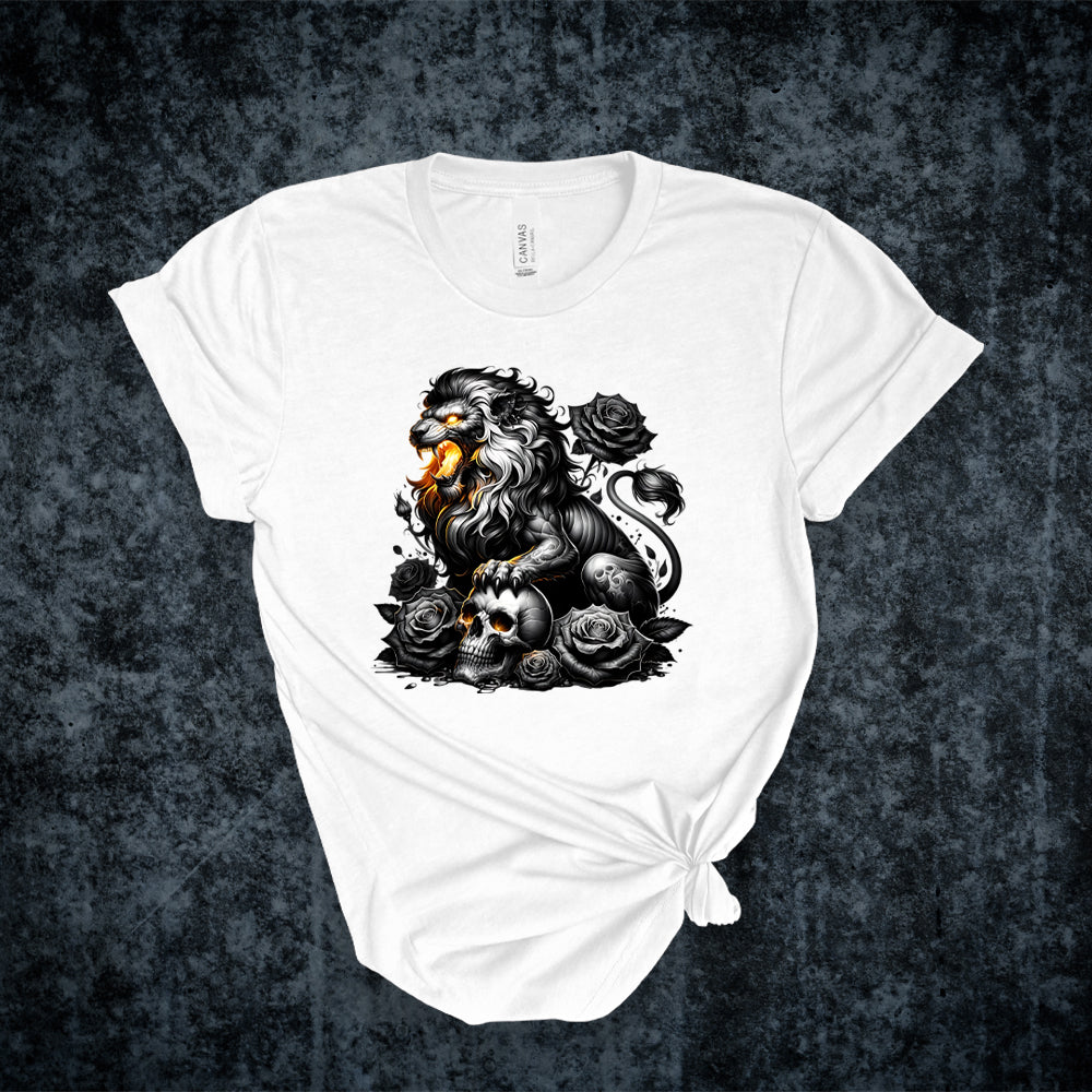 T-shirt - Collection gothique - Le lion