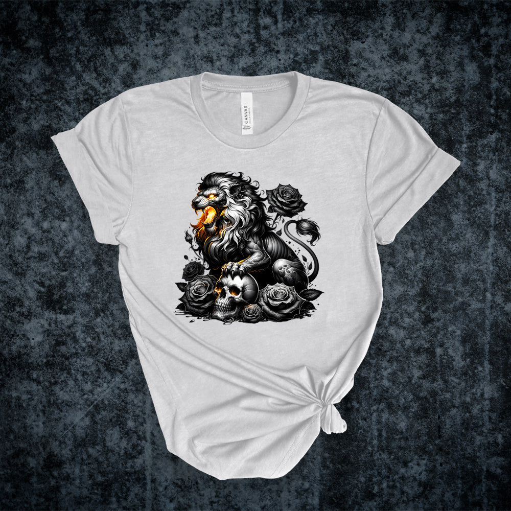 T-shirt - Collection gothique - Le lion