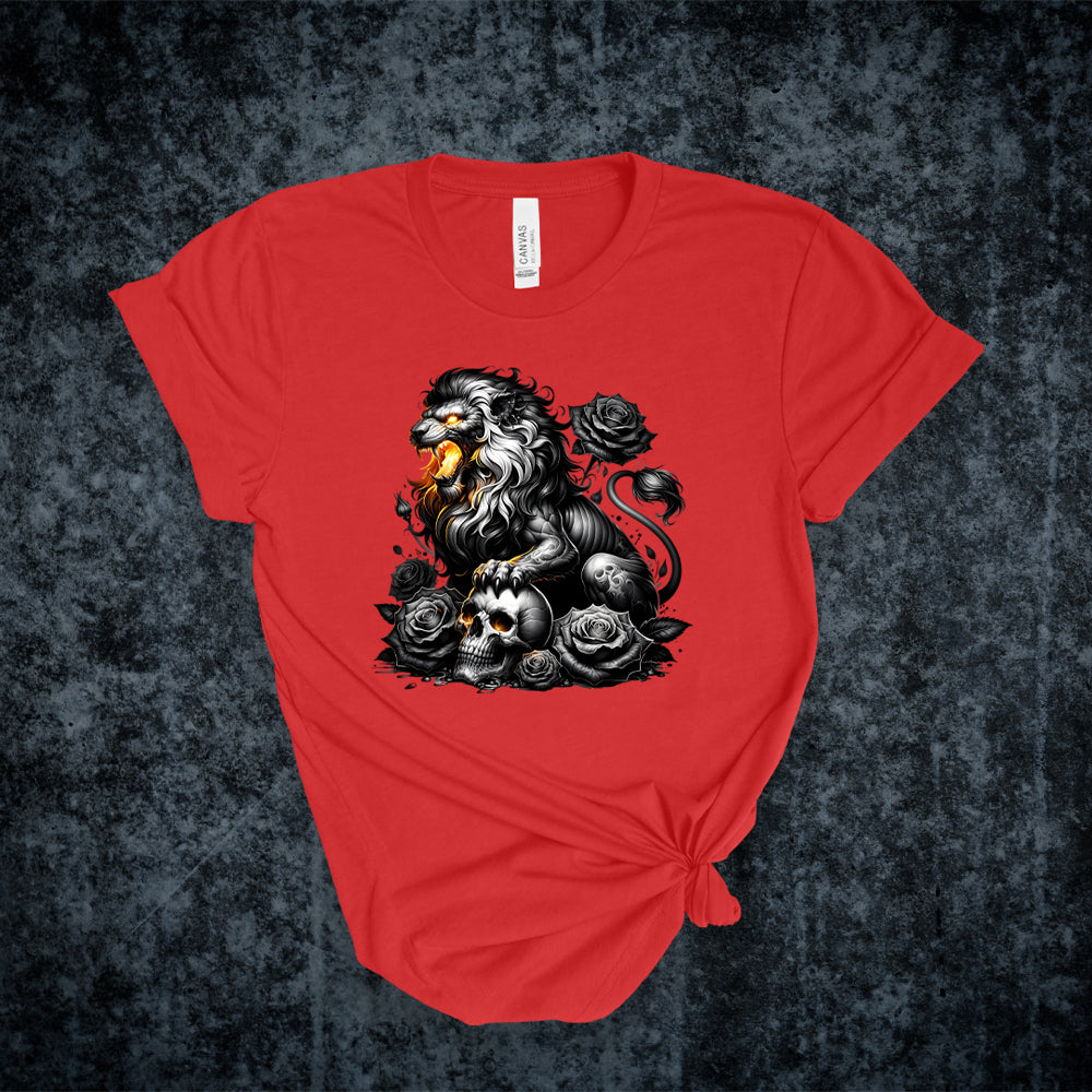 T-shirt - Collection gothique - Le lion